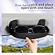 LUWU Kompatibel mit BMW X1 X2 X3 X5 1er 3er 5er 7er Auto Sonnenbrillenhalter Auto Brillenhalter,Sonnenbrillenhalterung Brillenetui Innenraum Zubehör,Auto Glasses Case Holder Brillenetui(Schwarz)