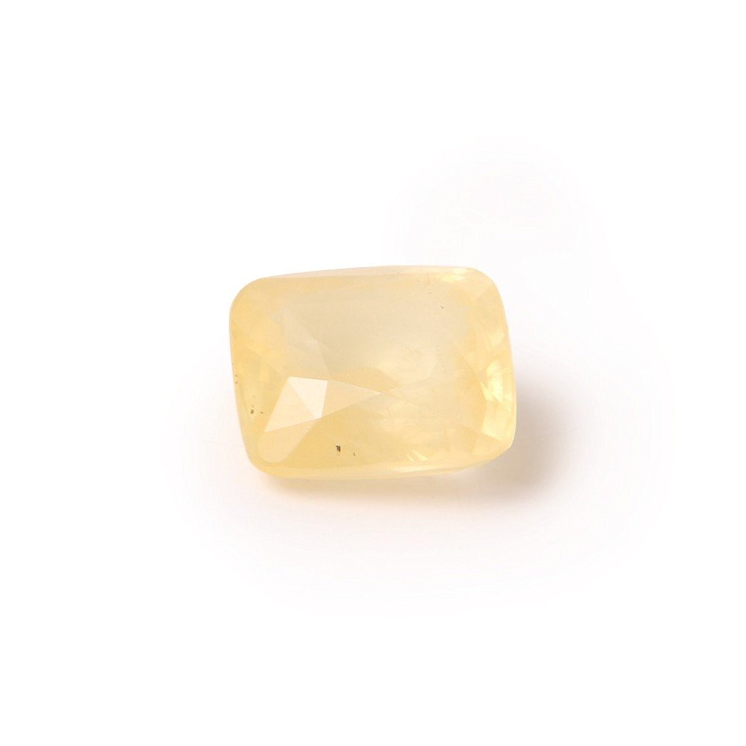 Natural Pukhraj 7.25 Ratti - 6.42 Carat Unheated Untreated Ceylon Yellow Sapphire Certified Natural Gemstone AAA++ Quality-image-33
