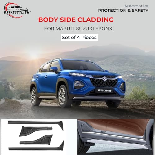 Image of Car Door Body Side Beading /Molding /Cladding for Maruti Suzuki Fronx Set of 04