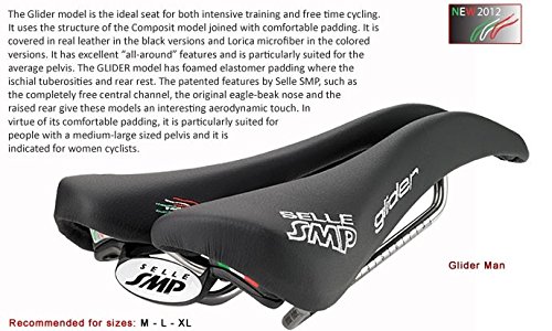 Amazon.com : Selle SMP Glider Bicycle Saddle Seat - Carbon Rails