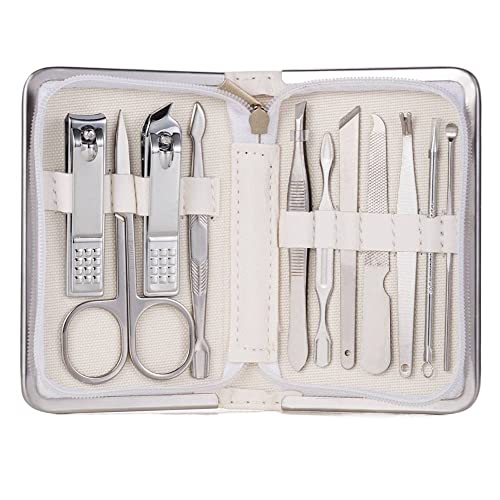 Coupe-ongles professionnels pour ongles épais avec pince à cuticules en acier inoxydable
