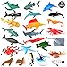 OOTSR Creatura del Mare Giocattolo Animale Figure -Set di 24 Animali dell’Oceano Children And Girls, as Gift, Useful for Educational Purposes, for Parties