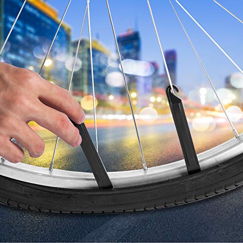 image for Maifede Bike Inner Tire Patch Repair Kit - with 11 PCS Vulcanizing Pat