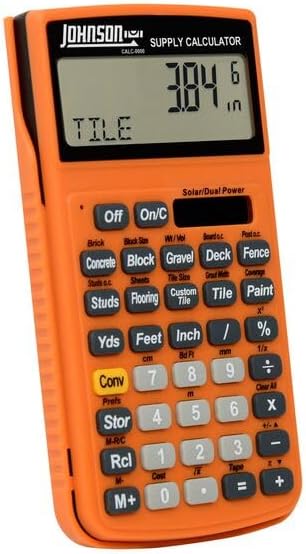 Miniatura 5 de Johnson Level & Tools CALC-0000 Calculadora de suministro