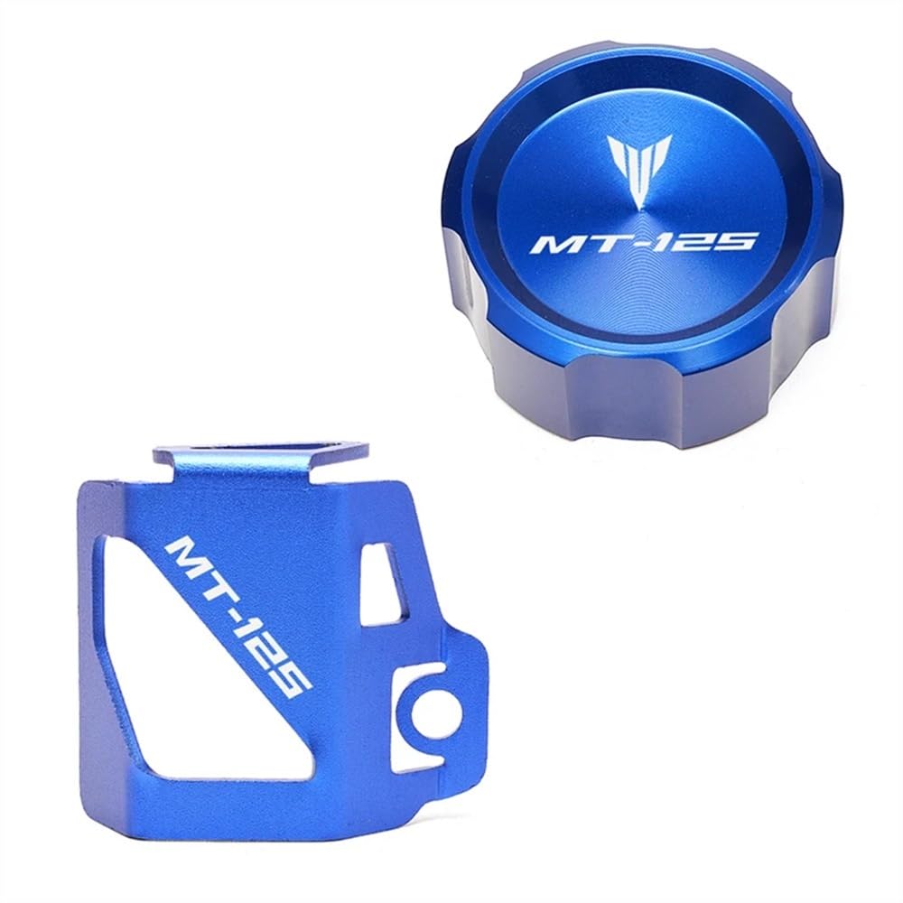 Osłona płynu hamulcowego motocykla dla Ya&maha MT125 MT 125 MT-125 2008-2019 Motocykl CNC Tylna pokrywa zbiornika płynu hamulcowego pokrywa cylindra osłona ochronna