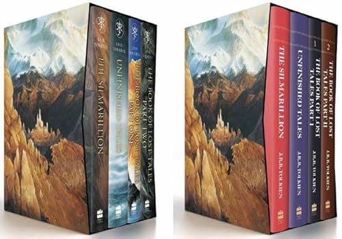 The History of Middle-Earth Box Set #1: The Silmarillion / Unfinished Tales / Book of Lost Tales, Pa