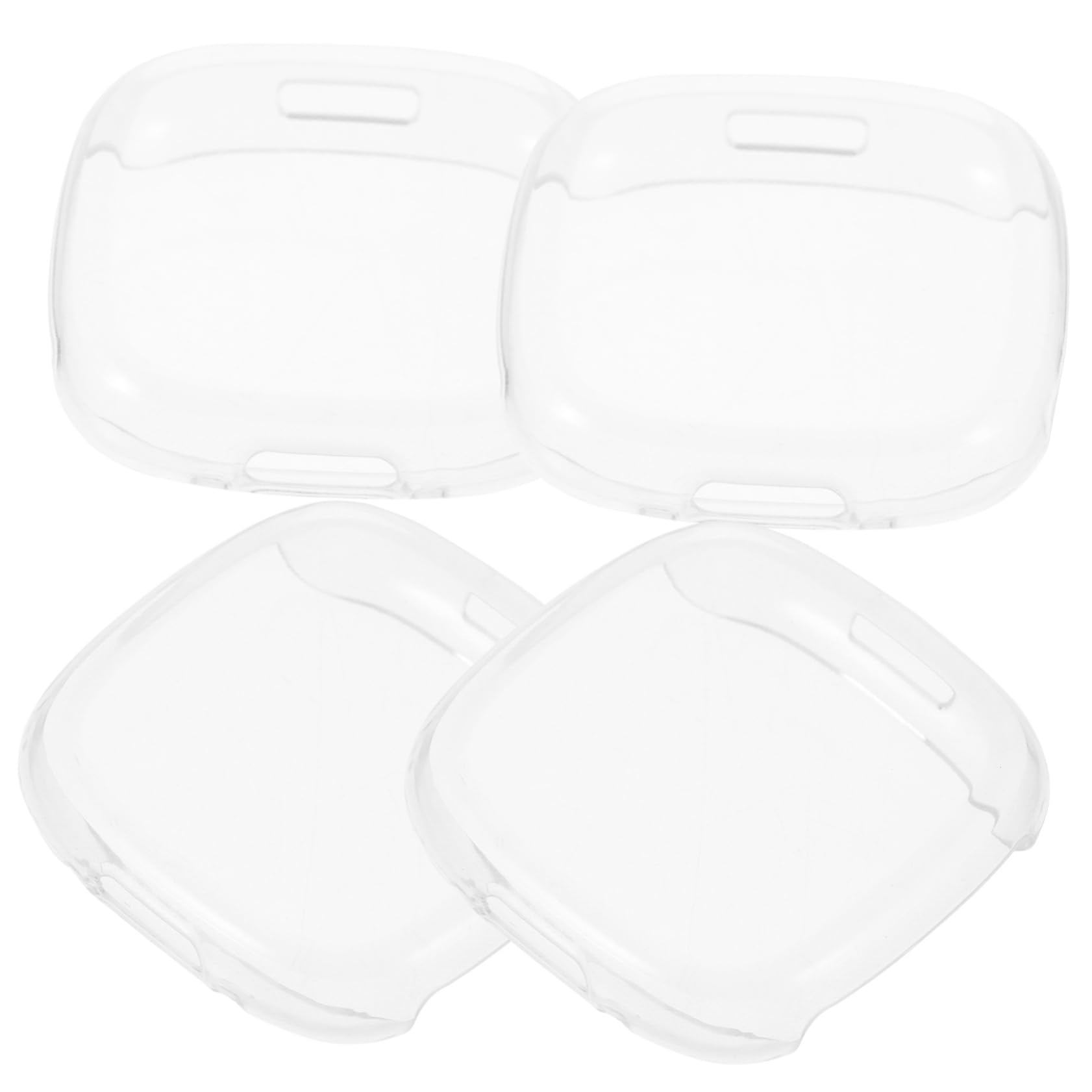 Veemoon 4pcs Tpu Protective Shell Watch Screen Protector Anti Scratch Watch Cover Anti-scratch Watch Clear Watch Screen Anti-shocking Watch Screen Shells Watch Case All Inclusive Supplies