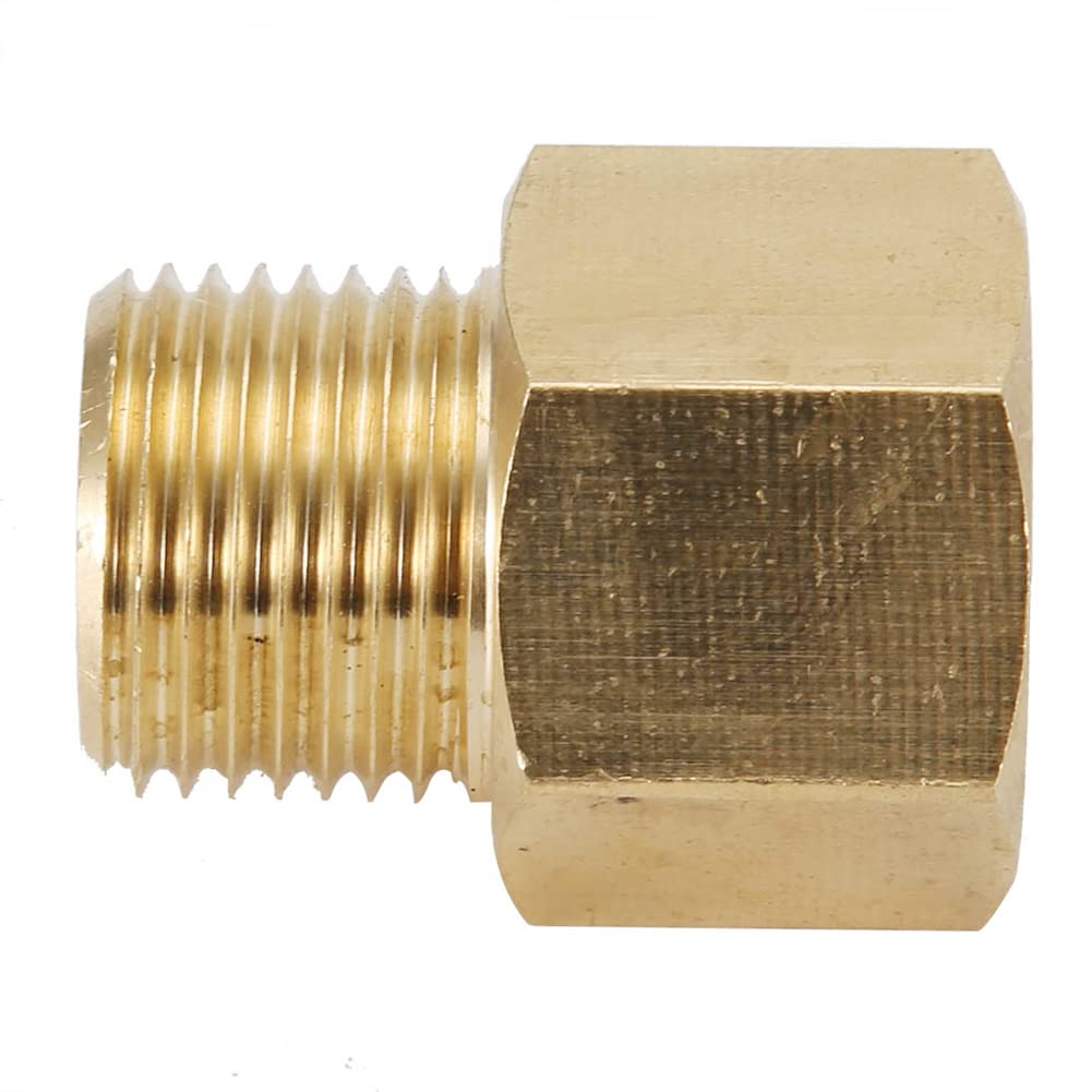 Adapter CO2, CO2 Cylinder W21.8 CGA320 Adapter Converter for Aquarium Fish (Convert CGA320 to W21.8)