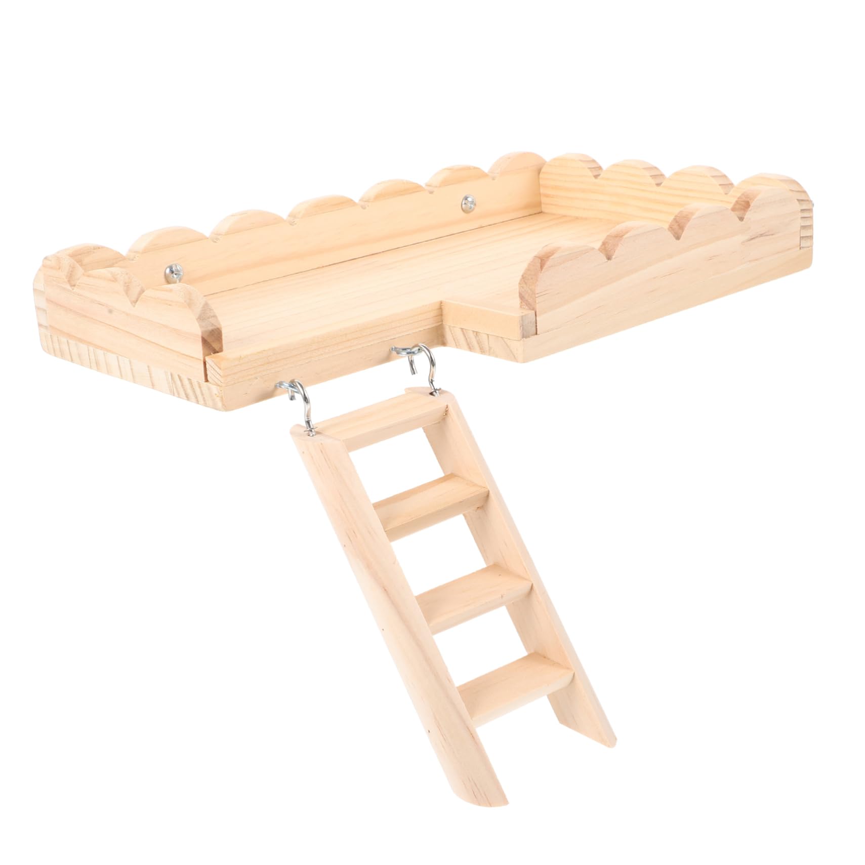 TOYANDONA Plattformspielzeug für Hamsterkäfige Kletterleiter für Kleintiere Zubehör für Kleintierkäfige Geeignet für Hamster Rennmäuse und Andere Kleintiere Beißsichere Plattform