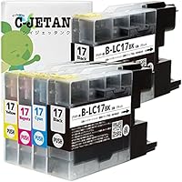 Amazon.co.jp: C-JETANK インクカートリッジ LC17-4PK ブラザー用 新