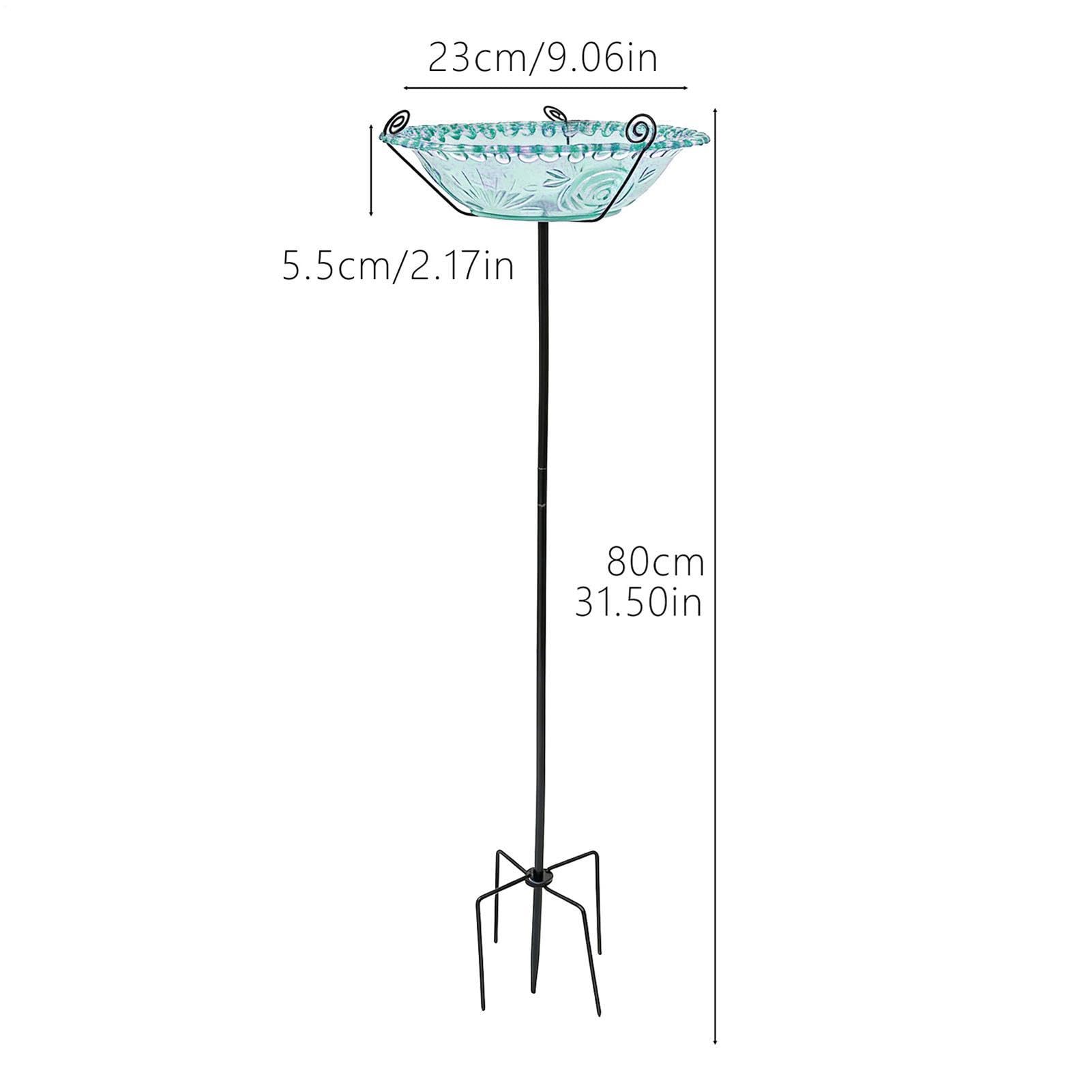 Fontana Solare Bagno Abbeveratoio per Blu da Giardino | Contenitore per Cibo per Passeri per proprietari di case amanti della natura giardino posteriore cortile terrazza balcone