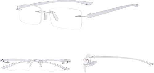 Miniatura 9 de GUD Gafas de lectura 7 pares de lentes de lectura sin montura para mujeres y hombres