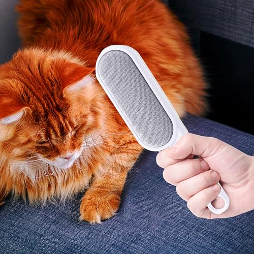 IPEA Fusselentferner aus Samt für Kleidung, Sofas, Polstermöbel – doppelseitige Mehrzweckbürste zum Entfernen von Haaren, Haaren, Tierhaaren von Stoffen, Wildleder und Samt