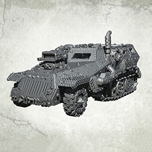 Kromlech Orc Headkrasha Iron Reich Transporta Halftrakk (1) KRVB052