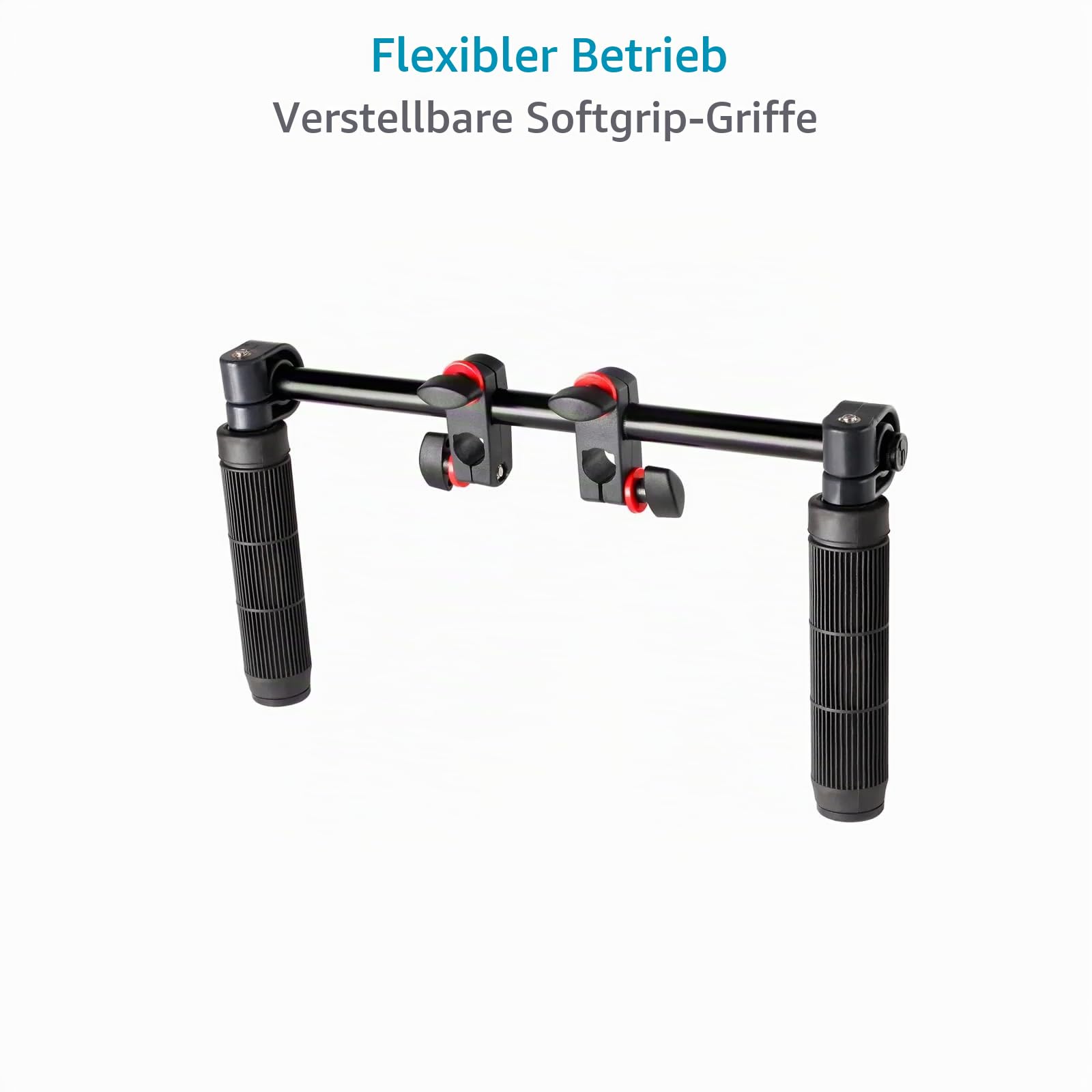 FC-03 Kamera Schulter-Rig Kit mit Cage, 4 x 4 Matte Box & Follow Focus für DSLR-Kameras. Inklusive Doppelhandgriffe, Schulterpolster & Top-Griff (FC-03)