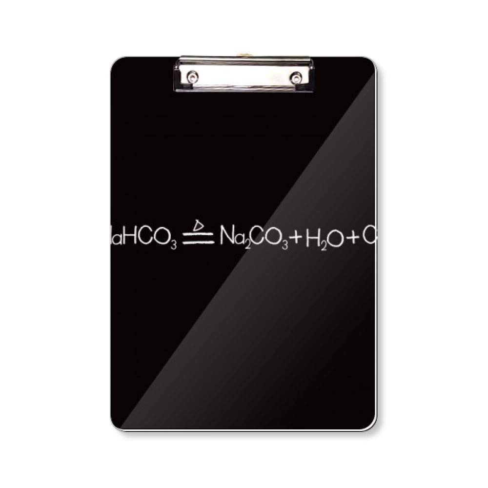 Porte-bloc chimie A4 support écriture bicarbonate de sodium - 5