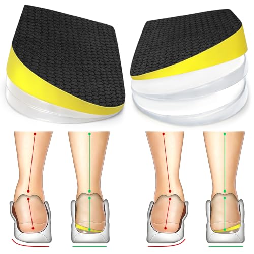 Plantillas ortopédicas Dr.woofeet cuña talón ajustable 3 capas miniatura 1