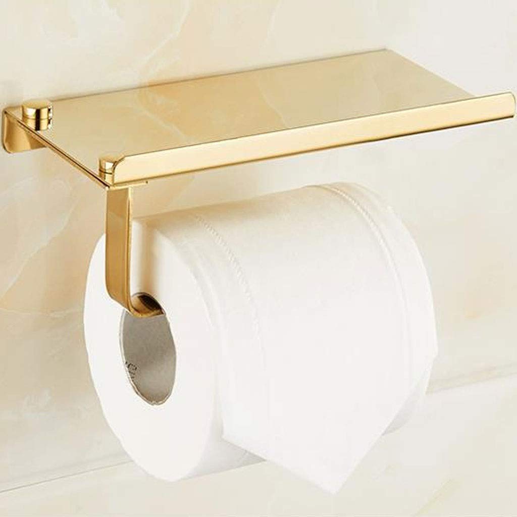 Stały uchwyt na papier toaletowy, Stainless Steel Toilet Paper Holder Wall Mounted With Mobile Phone