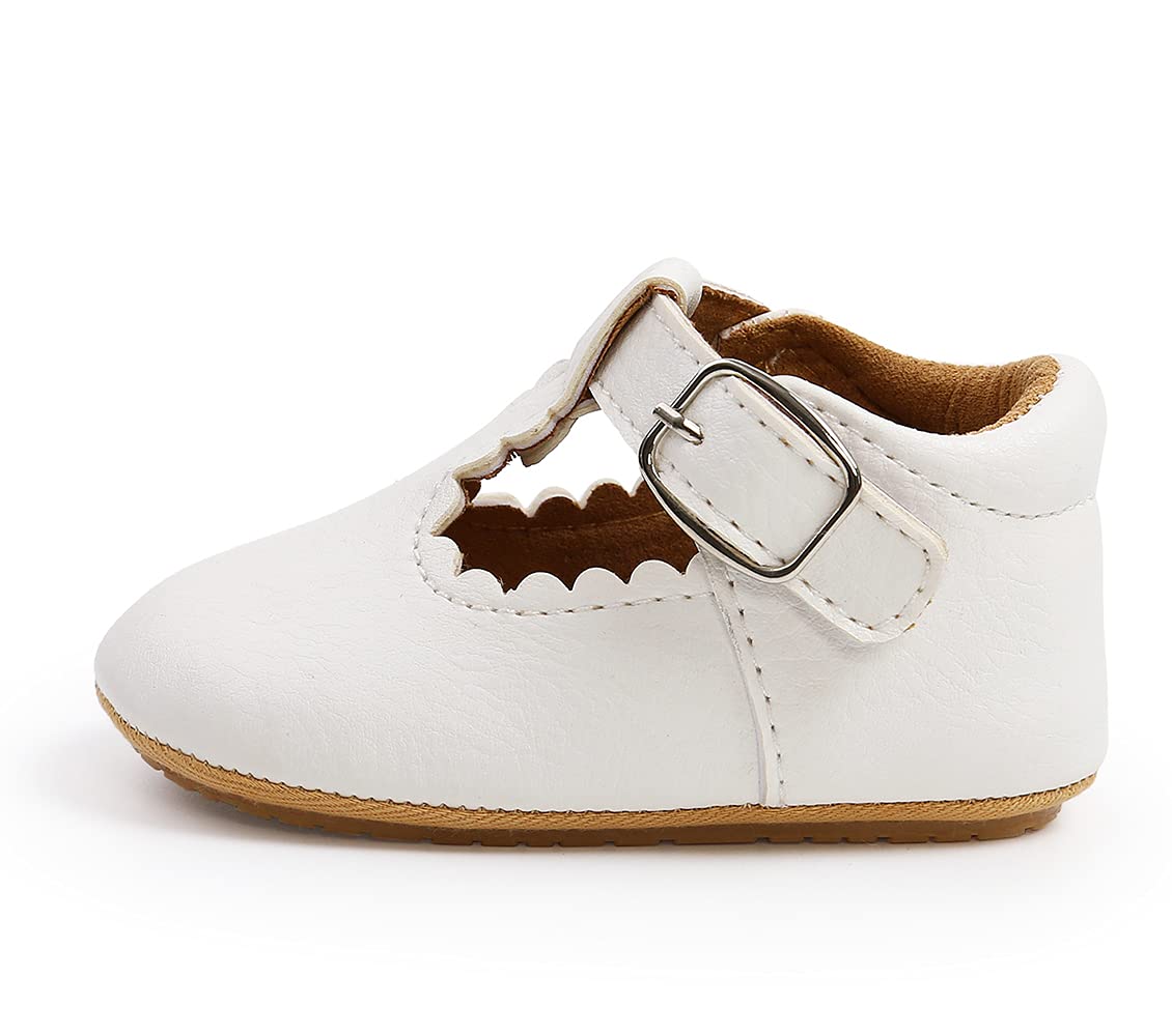 Bébé Filles Mary Jane Princesse Chaussures bébé Anti-dérapant premières Chaussures de Marche Enfant en Bas âge Infantile en Cuir nœud Papillon prémarcheurs