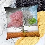 RHABGT Square Cushion Cover,...