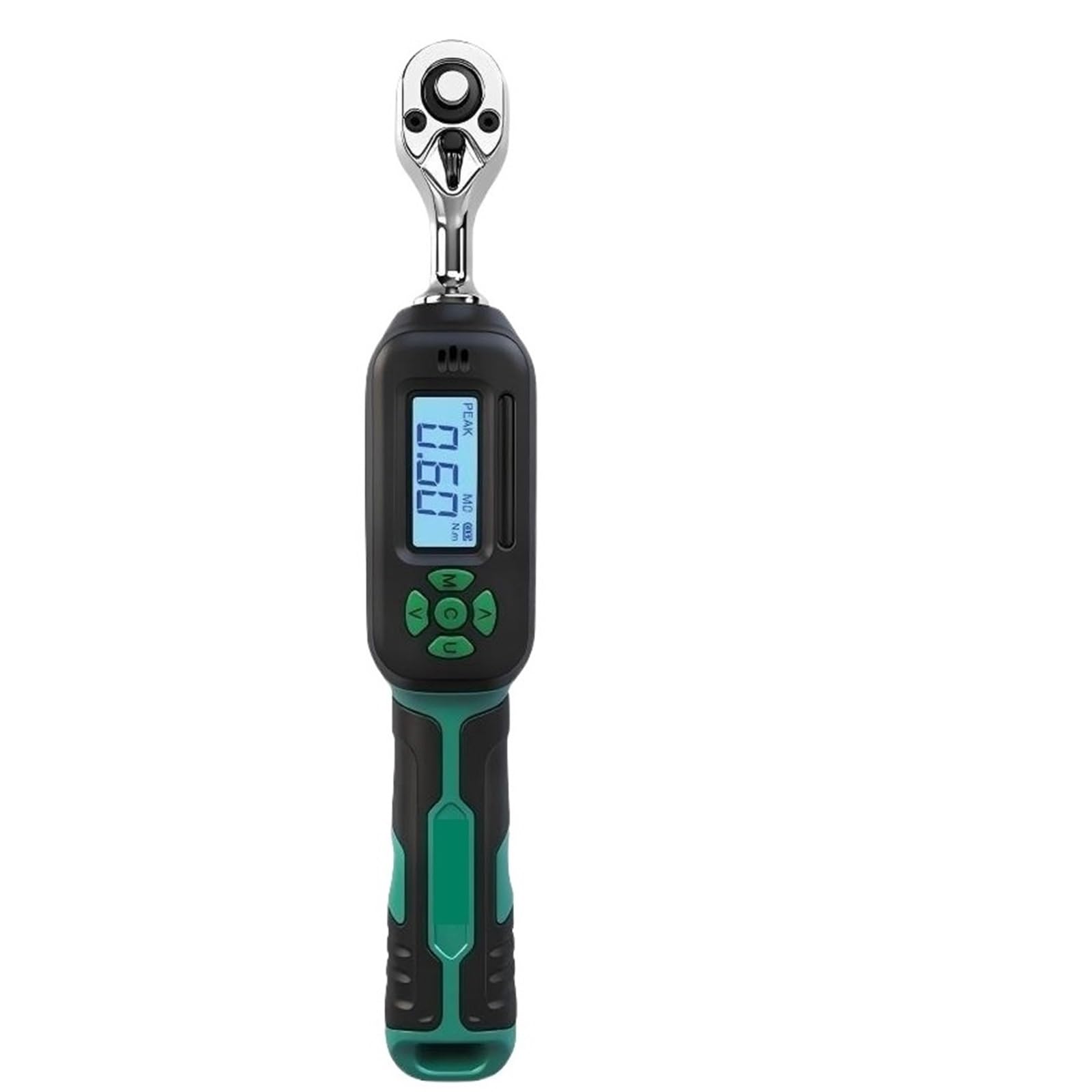 Hsyduhae 1 4 0.6-12N.m Torque Wrenches Digital Torque Wrench 1/4 3/8 1/2" Drive 0.6-400N.mdisplay Multiple Alert For Auto Motorcycle Torque Bar(1 4 0.6-12N.m)