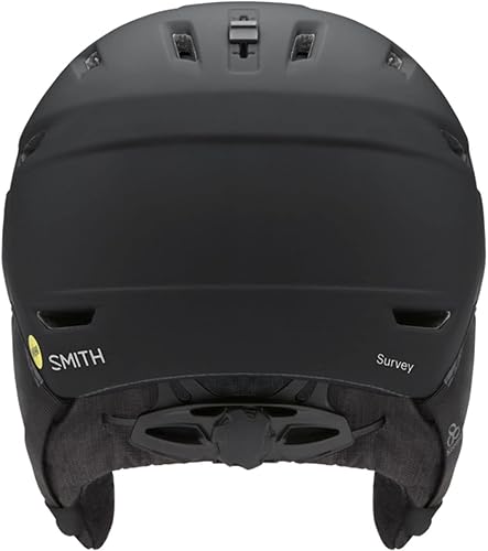 Miniatura 7 de Smith Optics Survey MIPS - Casco de nieve unisex, color blanco mate, espejo ChromaPop Sun Platinum | L