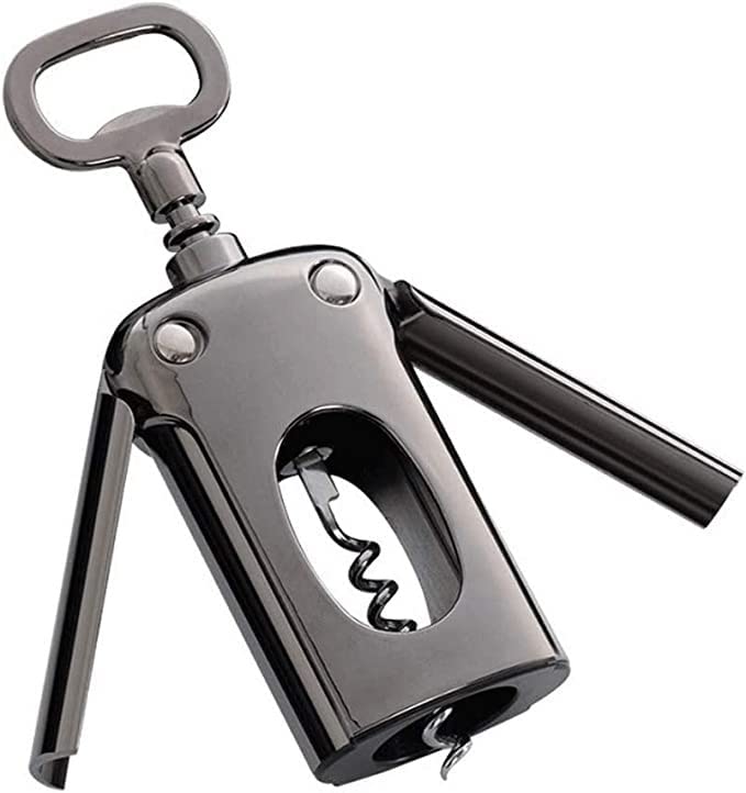 Korkenzieher, Korkenzieher von Sandalwood, All-in-One-Korkenzieher, Flaschenöffner und Folienschneider, der beliebte Weinöffner Sommeliers, Kellnern Barkeepern