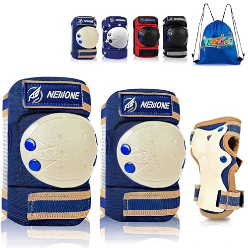 NEMONE Knee Pads for Kids Girls Boys with Drawstring Bag - image 1