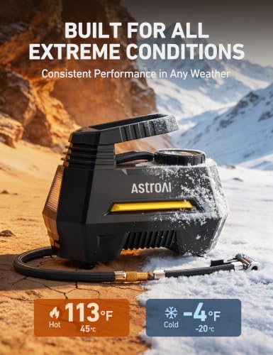 AstroAI AIRUN H Tire Inflator 9.8Ft Cord
