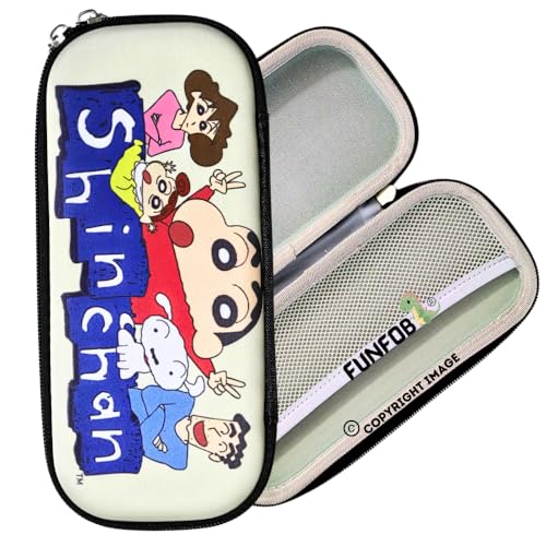 Image of Funfob Polyester Shinchan Pencil Case for School & College | Shinchan, Multicolor