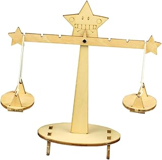 Toyvian Brinquedo De Madeira Brinquedo De Madeira Conjunto De Brinquedos De Madeira Escala De Madeira Modelo De Equilíbrio Brinquedo De Equilíbrio De Madeira Brinquedo De Equilíbrio DIY