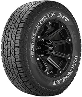 LT235/80R17/E Yokohama Geolandar A/T G015 120/117R 10 Ply White Letter Tire
