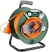 Produktbild Electraline 200150-Garten-Leertrommel 50 m, 3 G1,5 mm² Kabel mit Schalter IP20 16 A, Rot und Schwarz