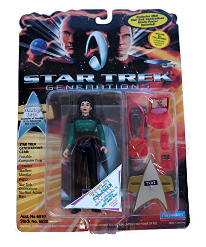 Star Trek Generations Commander Deanna Troi 4 inch Action Figure