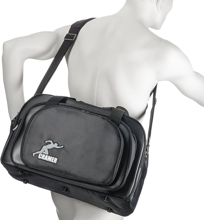 Image of Cramer Tuf-Tek Kits for Athletic Trainers, Portable Athletic Training Kit for Team Travel, Bag Holds AT Supplies for Athlete Injuries, Storage for Tape, Scissors, and Ice Packs, Tuf-Tek Super