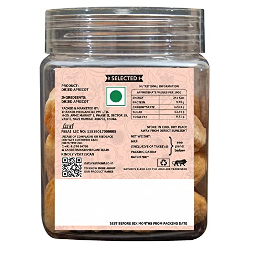 Image of Nature's Blend Dried Apricot Selected 200g Jar