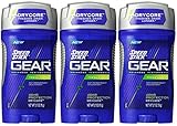 Mennen Mens Spead Stick Gear Fresh Antiperspirant 2.7Oz (Pack of 3)