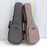 HOT SEAL Fluff Protection 20MM Super Thick Linen Simple Durable Ukulele Case Bag with Independent St