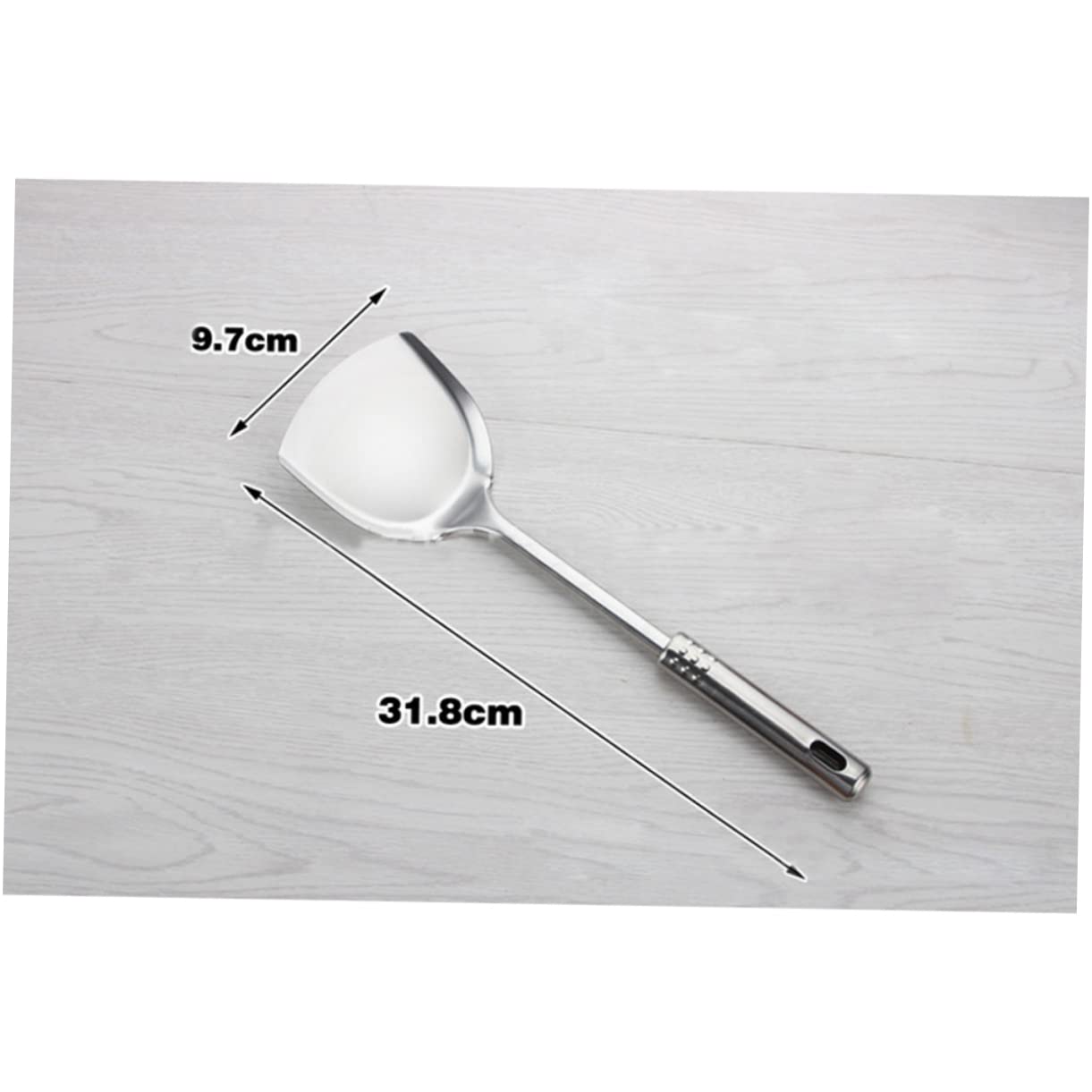 TOPBATHY Set Utensili Cucina 7 Pezzi in Acciaio Inossidabile Robusto Facile Pulizia Stile Casuale