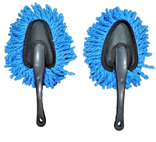 OAN Super Soft Microfiber Car Dash Duster Brush for Car Cleaning Home Kitchen Computer Cleaning Brush Dusting Tool | Blue | Pack of 2 (B09LT7ZT9H) Amazon Price History, Amazon Price Tracker