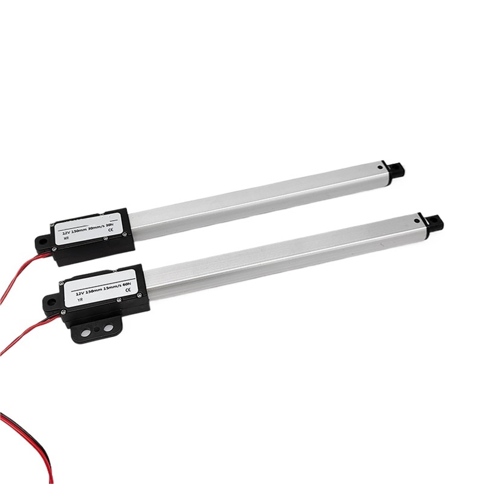 Actuador lineal electrico de 150mm a 200mm 12V controlador de motor CC