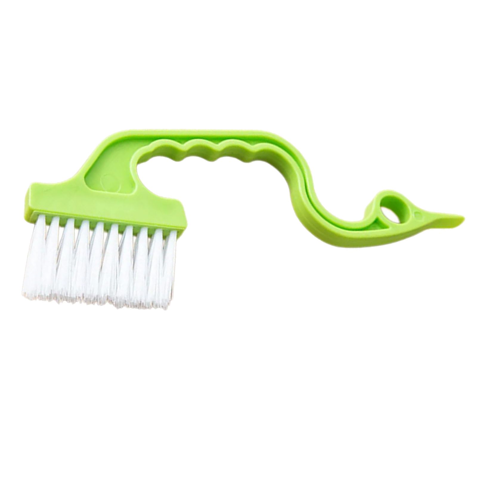 Compact Slot Cleaning Brush Tool with Flat Scrapers End Ergonomic Handle for Appliance Crevices Quick Clean Narrow Space Bathroom Crevice Gaps Cleans Brush