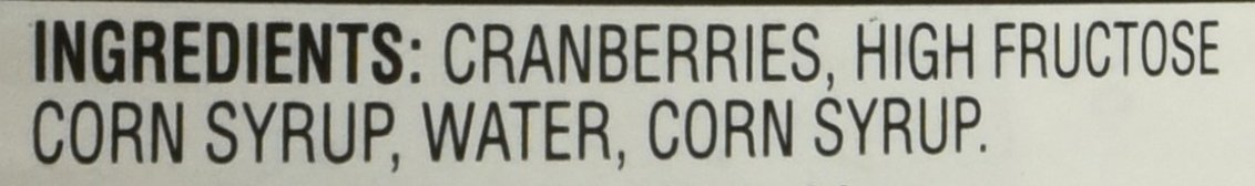 Ocean Spray Lot de 6 sauces aux canneberges entières 14 oz