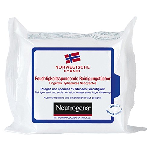 Neutrogena 25 salviette idratanti, formula