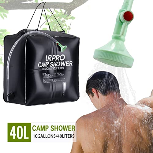 10-gallons40L-Solar-Shower-Bag-Heating-Camping-Outdoor-Temperature-Hot-Water-45C-Hiking-Climbing-Beach