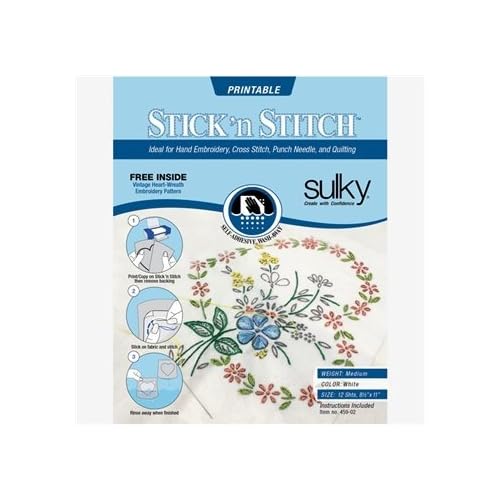 Amazon Com Sulky Stick N Stitch Stabilizer