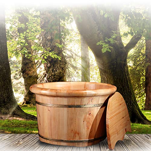 Masajeador Spa de Pies de Madera con Tapa y Masaje miniatura 2