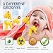 Baby Teething Toys for Newborn (5-Pack) Freezer Safe BPA Free Infant and Toddler Silicone Teethers Soothe Babies Gums, Perfect Baby Gift