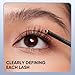 JUDYDOLL 3D Curling Eyelash Iron Mascara -Waterproof, Volumizing and Lengthening, Smudge-Proof, Clump-Free, Ultra Fine, Black & Brown Tubing Mascara, Classic & Upgraded Edition, Suitable for all Types