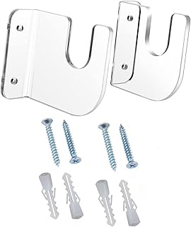 perfk Skateboard Wall Mount Skateboard Holder Wall Skateboard Display Skateboard Rack for Skateboard Deck Display and Storage